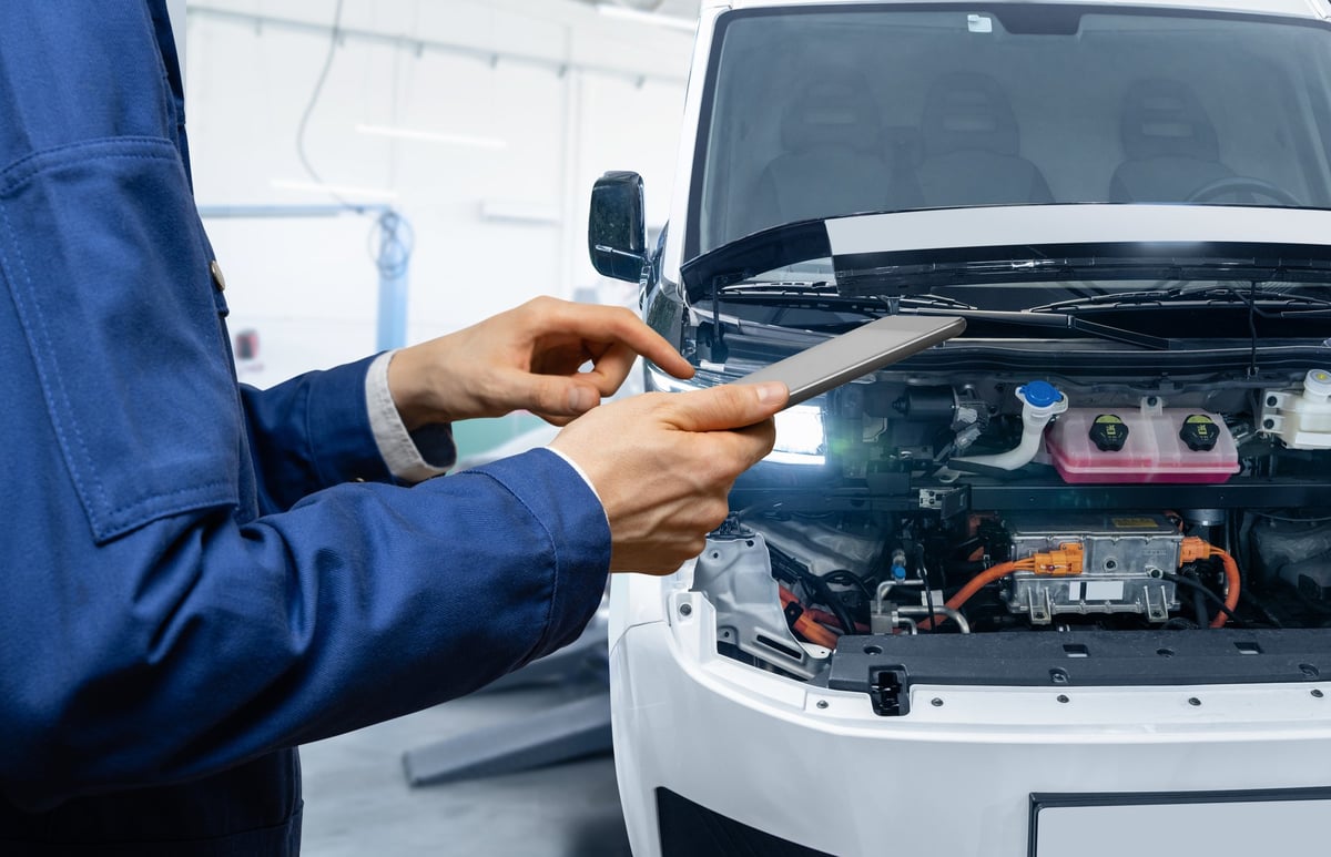 Tesla electric vehicle maintenance and repair